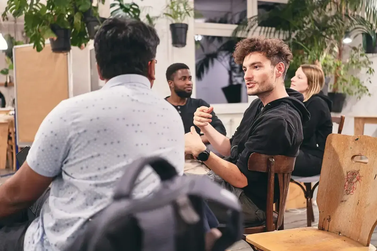 Corporate training chat
