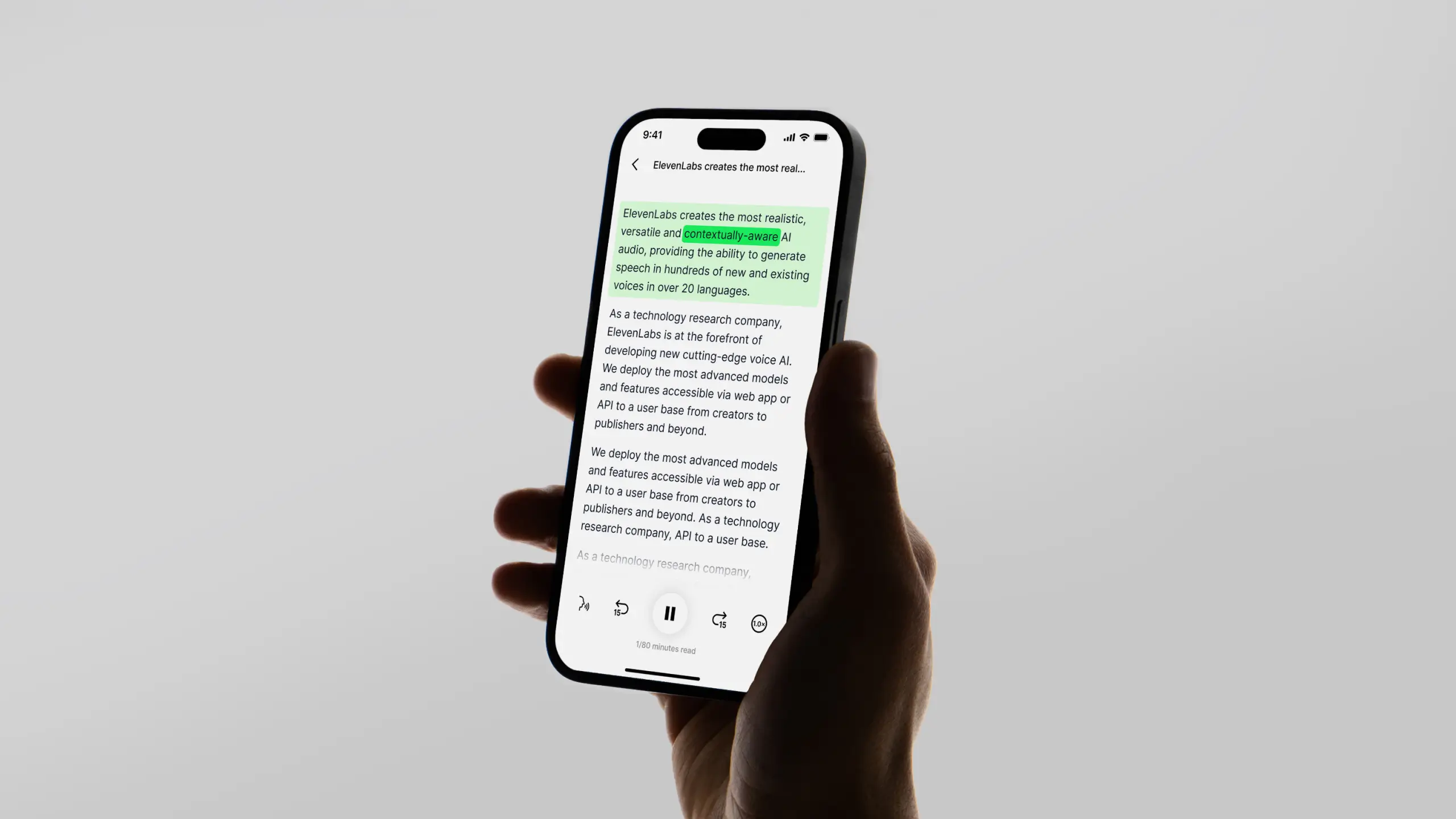 ElevenLabs ⵢⴻⵙⵙⴻⵎⵖⴻⵔ ⴰⵙⵏⴰⵙ ⵏ Reader ⴷⴻⴳ ⵓⵎⴰⴹⴰⵍ ⵙ ⵜⴰⵍⵍⴻⵍⵜ ⵏ 32 ⵏ ⵜⵓⵜⵍⴰⵢⵉⵏ