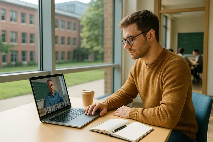 Online vs campus tanulás 2026-ban: eredmények, költségek, közösség
