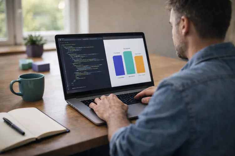 Webentwicklungs-Bootcamp Gehaltsreport 2026: Frontend-, Backend- und Full-Stack-Rollen